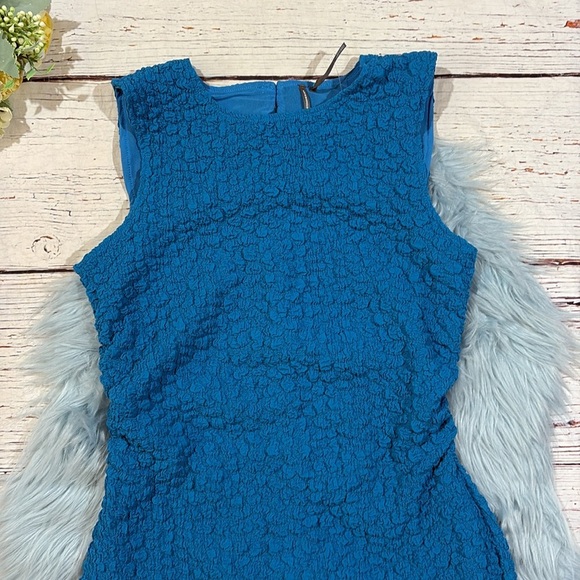 NWT By Anthropologie Textured Bubble Mini Mini Shift Dress Petite - Picture 5 of 10